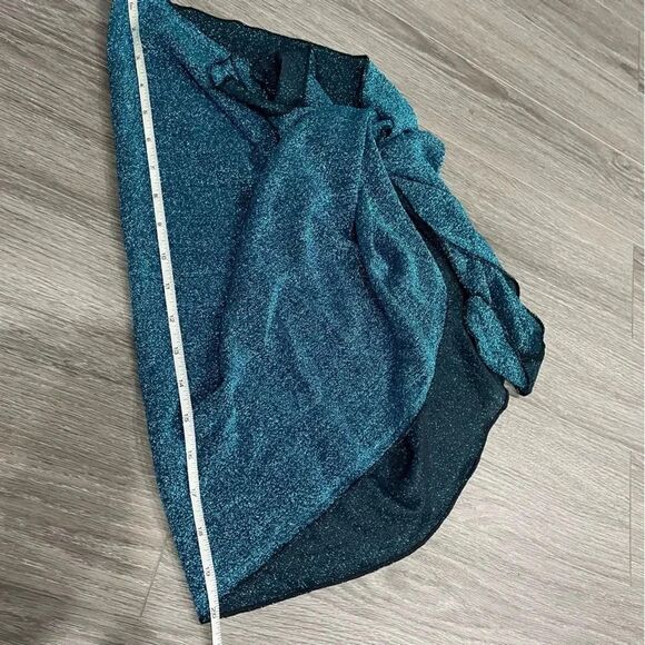 ASOS glitter  blue swim cover up glitter sparkle - Picture 2 of 7